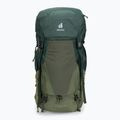 Trekking hátizsák Deuter Futura Air Trek 50 + 10 zöld 3402121 2
