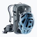 Női kerékpáros hátizsák deuter Flyt 12 l SL szürke 321102147010 9