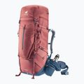 Női trekking hátizsák deuter Aircontact X 70+15 SL redwood/ink 2