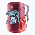 Deuter gyermek túra hátizsák Junior 18 l bordó 361052355850 10