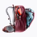 Női kerékpáros hátizsák deuter Bike I 18 l SL maron/caspia 7