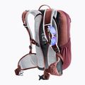 Női kerékpáros hátizsák deuter Bike I 18 l SL maron/caspia 8