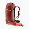 Hegymászó hátizsák deuter Guide 34+8 l redwood/papaya 4