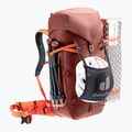 Hegymászó hátizsák deuter Guide 34+8 l redwood/papaya 5