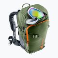 Deuter Alproof Tour 38 + 5 l khaki/fekete lavina hátizsák 9