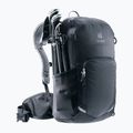Kerékpáros hátizsák deuter Bike I 20 l fekete 7