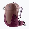 Női túra hátizsák deuter Futura 25 l SL ashrose-cassis