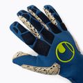 Uhlsport Hyperact Supergrip+ Finger Surround kapuskesztyű kék-fehér 101123101 3