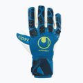 Gyermek kapuskesztyű uhlsport Hyperact Supersoft HN kék-fehér 101123601 4