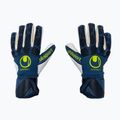 Gyermek kapuskesztyű uhlsport Hyperact Supersoft HN kék-fehér 101123601