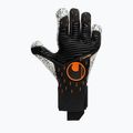 Uhlsport Speed Contact Supergrip+ Hn kapuskesztyű fekete-fehér 101126101 5