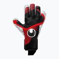 Uhlsport Powerline Supergrip+ Hn kapuskesztyű fekete/vörös/fehér