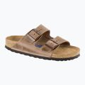 BIRKENSTOCK Arizona LEOI Regular tabacco barna flip-flopok