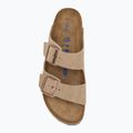 BIRKENSTOCK Arizona LEOI keskeny tabak barna flip-flopok 5