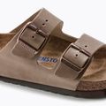 Papucs BIRKENSTOCK Arizona SFB LEOI Narrow tabacco brown 10