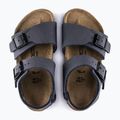 Gyerek szandálok BIRKENSTOCK New York Birkibuc Narrow navy 4