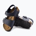 Gyerek szandálok BIRKENSTOCK New York Birkibuc Narrow navy 5