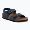 Gyerek szandálok BIRKENSTOCK New York Birkibuc Narrow navy