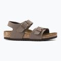 Gyerek szandálok BIRKENSTOCK New York Birkibuc Narrow mocha 2