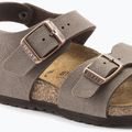 Gyerek szandálok BIRKENSTOCK New York Birkibuc Narrow mocha 6