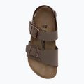 Gyerek szandálok BIRKENSTOCK New York Birkibuc Narrow mocha 5