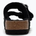 BIRKENSTOCK Arizona Shearling SL Regular fekete flip-flopok 6