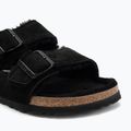 BIRKENSTOCK Arizona Shearling SL Narrow flip-flopok fekete 7