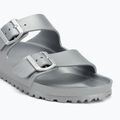 BIRKENSTOCK flip-flop Arizona EVA Metallic Regular fémes ezüst színben 7
