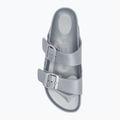 BIRKENSTOCK Arizona EVA Narrow metál ezüst flip-flopok 5