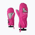 Gyerek síkesztyű ZIENER LE Zoo Minis pop pink 7