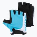 Gyermek kerékpáros kesztyű ZEINER MTB Corrie Junior kék és fehér Z-178535