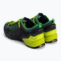 Salewa férfi Wildfire Edge közelítő cipő tengerészkék/sárga 00-0000061346 3