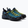 SALEWA Wildfire Edge férfi túrabakancs kék/sárga 61346 5