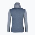 Férfi Salewa Puez Melange PL FZ Hoody fleece pulóver kék 00-0000027386 5