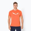 Férfi Salewa Solidlogo Dry narancssárga trekking póló 00-0000027018
