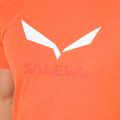 Férfi Salewa Solidlogo Dry narancssárga trekking póló 00-0000027018 4