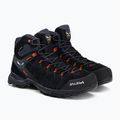 Salewa férfi Alp Mate Mid WP trekking bakancs fekete 00-0000061384 5