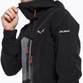 Salewa női softshell kabát Comici Sw/Dst fekete 00-0000027882 4