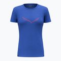 Női trekking póló Salewa Solid Dry kék 00-0000027019