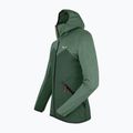 Salewa férfi fleece pulóver Puez Melange PL FZ Hoody zöld 00-0000027386 2