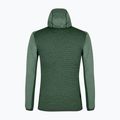 Salewa férfi fleece pulóver Puez Melange PL FZ Hoody zöld 00-0000027386 3