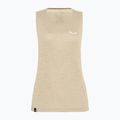 Női trekking póló Salewa Puez Graphic Dry Tank bézs 00-0000027482