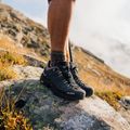 Férfi trekking zokni Salewa MTN TRN Sal. AM QRT szürke-barna 00-0000069028 10