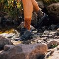 Férfi trekking zokni Salewa MTN TRN Sal. AM Crew szürke-barna 00-0000069029 10
