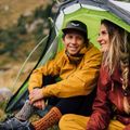 Férfi trekking zokni Salewa MTN TRN Sal. AM Crew szürke-barna 00-0000069029 11