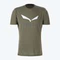 Férfi Salewa Solidlogo Dry khaki trekking póló 00-0000027018 4
