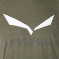 Férfi Salewa Solidlogo Dry khaki trekking póló 00-0000027018 6