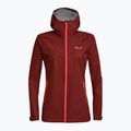 Salewa női esőkabát Puez Aqua 3 PTX burgundi 00-0000024546 3