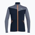Férfi Salewa Puez Hybrid PL FZ fleece pulóver navy-szürke 00-0000027388 5