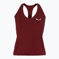 Salewa női hegymászó póló Lavaredo Hemp Crop Tank piros 00-0000028369 5